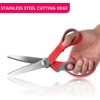image:imageMr Pen Pinking Shears Comfort Grips Crafts Zig Zag Cut Sewing Scissors  Scalloped Scissors for Fabric Professional Handheld Dressmaking Suitable for Many Kinds of Fabrics and Paper