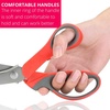 image:imageMr Pen Pinking Shears Comfort Grips Crafts Zig Zag Cut Sewing Scissors  Scalloped Scissors for Fabric Professional Handheld Dressmaking Suitable for Many Kinds of Fabrics and Paper