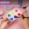 image:imageMr Pen Plastic Paint Palette 30 Pack 6 Wells  White Rectangular Paint Tray Palette for Painting DIY Craft