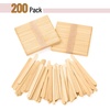 image:imageMr Pen Popsicle Stick Craft Sticks 45 Inch 200 Pack Wax Sticks  Popsicle Stick Crafts for Kids Wood Sticks Wooden Sticks for Crafts Sticks for Crafting Ice Cream Sticks