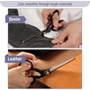 image:imageMr Pen Premium Tailor Scissors 8Inch  Heavy Duty Carbon Steel Sewing amp Fabric Scissors Tailor Shears UltraSharp for Smooth CuttingBlack