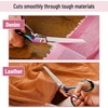 image:imageMr Pen Premium Tailor Scissors 8Inch  Heavy Duty Carbon Steel Sewing amp Fabric Scissors Tailor Shears UltraSharp for Smooth CuttingRainbow