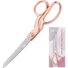 image:imageMr Pen Premium Tailor Scissors 8Inch  Heavy Duty Carbon Steel Sewing amp Fabric Scissors Tailor Shears UltraSharp for Smooth CuttingRose Gold