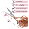 image:imageMr Pen Premium Tailor Scissors 8Inch  Heavy Duty Carbon Steel Sewing amp Fabric Scissors Tailor Shears UltraSharp for Smooth CuttingRose Gold