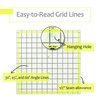 image:imageMr Pen Quilting Ruler Set 4 Pcs  Sizes 45X456X695X95125X125 Quilting Squares Quilt Ruler Rulers for Quilting and Sewing