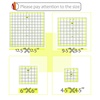 image:imageMr Pen Quilting Ruler Set 4 Pcs  Sizes 45X456X695X95125X125 Quilting Squares Quilt Ruler Rulers for Quilting and Sewing