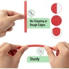 image:imageMr Pen Red Popsicle Sticks 45 Inch 200 Pack  Vibrant amp Smooth Craft Sticks Thick amp Durable Wood for DIY Crafts Toy Making School Projects Decorations amp Art ActivitiesRed