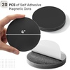 image:imageMr Pen Round Magnets with Adhesive Backing 20 pcs