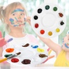 image:imageMr Pen Round Paint Tray Palettes 8 Pack  Plastic White Palettes for Students Kids Paint Holder DIY Craft Class Painting4 Pack