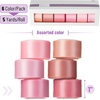 image:imageMr Pen Satin Ribbon 6 Rolls 1 Inch 5 YardsRoll  Shades of Pink Satin Ribbon 1 Inch Mothers Day Decoration