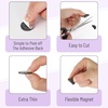 image:imageMr Pen Self Adhesive Magnet Square 150 pcs Flexible and Extra Thin  08x08 Magnetic Square with Adhesive Backing Perfect for Crafts DIY Projects amp Decorative MagnetBlack Round