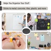 image:imageMr Pen Self Adhesive Magnet Square 150 pcs Flexible and Extra Thin  08x08 Magnetic Square with Adhesive Backing Perfect for Crafts DIY Projects amp Decorative MagnetBlack Round