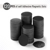 image:imageMr Pen Self Adhesive Magnet Square 150 pcs Flexible and Extra Thin  08x08 Magnetic Square with Adhesive Backing Perfect for Crafts DIY Projects amp Decorative MagnetBlack Round