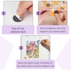 image:imageMr Pen Self Adhesive Magnet Square 150 pcs Flexible and Extra Thin  08x08 Magnetic Square with Adhesive Backing Perfect for Crafts DIY Projects amp Decorative MagnetBlack Round