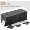 image:imageMr Pen Self Adhesive Magnet Square 150 pcs Flexible and Extra Thin  08x08 Magnetic Square with Adhesive Backing Perfect for Crafts DIY Projects amp Decorative MagnetBlack Square