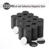image:imageMr Pen Self Adhesive Magnet Square 150 pcs Flexible and Extra Thin  08x08 Magnetic Square with Adhesive Backing Perfect for Crafts DIY Projects amp Decorative MagnetBlack Round