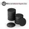 image:imageMr Pen Self Adhesive Magnet Square 150 pcs Flexible and Extra Thin  08x08 Magnetic Square with Adhesive Backing Perfect for Crafts DIY Projects amp Decorative MagnetBlack Round