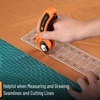image:imageMr Pen Sewing Ruler 3 Pack 6 12 amp 17 Acrylic Ruler Quilting Ruler  Cutting Ruler Acrylic Ruler for Cutting Fabric Rulers for Quilting and Sewing Non Slip Quilt Rulers Sewing Supplies