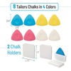 image:imageMr Pen Tailors Chalk 8pcs Tailor Chalk with 2 Holders Set Washable  Sewing Chalk for Fabric Fabric Marker Sewing SuppliesB 8 Tailors Chalks  2 Holders