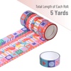 image:imageMr Pen Washi Tape Set 15 Rolls Assorted Sizes 5 YardsRoll  Washi Tape for Scrapbook Arts Crafts Journals and Planners Woodland WhisperGeo Labyrinth