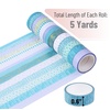 image:imageMr Pen Washi Tape Set 15 Rolls Assorted Sizes 5 YardsRoll  Washi Tape for Scrapbook Arts Crafts Journals and Planners Woodland WhisperOcean Breez
