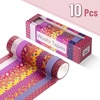 image:imageMr Pen Washi Tape Set 15 Rolls Assorted Sizes 5 YardsRoll  Washi Tape for Scrapbook Arts Crafts Journals and Planners Woodland WhisperSummer Fiesta