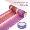 image:imageMr Pen Washi Tape Set 15 Rolls Assorted Sizes 5 YardsRoll  Washi Tape for Scrapbook Arts Crafts Journals and Planners Woodland WhisperSummer Fiesta