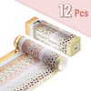 image:imageMr Pen Washi Tape Set 15 Rolls Assorted Sizes 5 YardsRoll  Washi Tape for Scrapbook Arts Crafts Journals and Planners Woodland WhisperWoodland Whisper