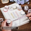 image:imageMr Pen Washi Tape Set 15 Rolls Assorted Sizes 5 YardsRoll  Washi Tape for Scrapbook Arts Crafts Journals and Planners Woodland WhisperWoodland Whisper