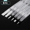 image:imageMr Pen Watercolor Brush Pens 6 pcs  3 x Point Tips and 3 x Flat Tips Styles Nylon Bristles Refillable Watercolor Pens for Acrylic Gouache CrayonsLarge