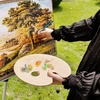 image:imageMr Pen Wooden Paint Palette 2 Pack Artist Palette Painting Palette  Oil Paint Palette