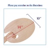 image:imageMr Pen Wooden Paint Palette 2 Pack Artist Palette Painting Palette  Oil Paint Palette
