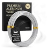 image:imageMr Pen 15 Gauge Aluminum Craft Wire 15 mm 325 Feet Bendable Metal Wire for Sculpting Jewelry Floral and Wreath Making Crafting Christmas Ornaments Beading Bonsai Training  Bendable Metal Wire for Jewelry Making Sculpting Floral Making Wreath Making Crafting Christmas Ornaments Beading325 Feet x 15 mm