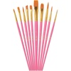 image:imageMr Pen Acrylic Paint Brushes Set 10 Pack Round amp Pointed Tip  Nylon Hair Artist Brushes for Watercolor Oil Rock Face Nail Miniature Canvas Detailing Drawing Art SuppliesBerry Bloom