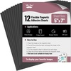 image:imageMr Pen Adhesive Magnetic Sheets 5 x 7 12 Pack Magnetic Sheet  Magnetic Paper Magnet Paper Sheets Magnetic Sheets with Adhesive Backing Flexible Magnetic Sheet Photo Magnets