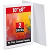 image:imageMr Pen Canvas Panels 2 Pack 11x14 Inches  Triple Primed for Oil amp Acrylic Paints Canvas Boards for Painting Painting Blank Canvas for Painting 3mm Thickness8x10 Inches  2 Pack