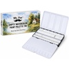image:imageMr Pen Empty Watercolor Paint Palette Tin Metal Case with 28 Half Pans  Compact Portable amp Refillable Travel Watercolor Palette Tin for Acrylic Painting Gouache amp Travel Painting