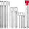 image:imageMr Pen Large Eye Needles for Hand Sewing 50 pcs 2  Large Eye Sewing Needles BulkSilver