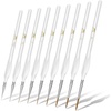 image:imageMr Pen Miniature Paint Brushes 9 Pcs Detail Paint Brush SetWhite