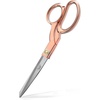 image:imageMr Pen Premium Tailor Scissors 8Inch  Heavy Duty Carbon Steel Sewing amp Fabric Scissors Tailor Shears UltraSharp for Smooth CuttingRose Gold
