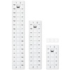 image:imageMr Pen Sewing Ruler 3 Pack 6 12 amp 17 Acrylic Ruler Quilting Ruler  Cutting Ruler Acrylic Ruler for Cutting Fabric Rulers for Quilting and Sewing Non Slip Quilt Rulers Sewing Supplies