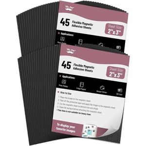 image:imageMr Pen Adhesive Magnetic Sheets 8 x 10 6 Pack Cuttable Magnets Flexible Magnet Sheets with Adhesive for Crafts Photos Classroom Decorations Easy Peel and Stickers for Planning2 x 3