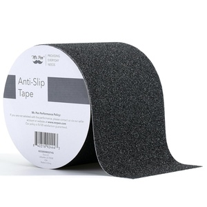 image:imageMr Pen Anti Slip Tape 4 Inch x 23 Feet Black Waterproof  Non Skid Tape for Stairs Floors Ladders Equipment4 Inch  23 Feet