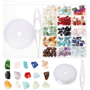 image:imageMr Pen Crystal Beads for Jewelry Making 240 Pcs  with Roll of Crystal String and Tweezer Crystal Beads for Bracelets Bracelet Beads Crystal Gemstones for Jewelry Making