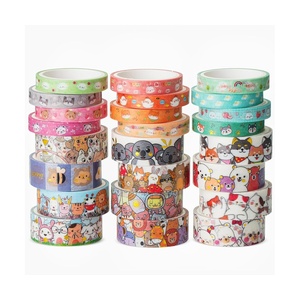 image:imageMr Pen Cute Washi Tape Set  24 Rolls Kawaii Animals Gold Foil Decorative  Masking Tape for Journaling Scrapbooking Kids DIY Crafts Aesthetic Supplies Planners Bullet Journal
