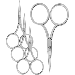 image:imageMr Pen Embroidery Scissors Curved 2 Pack 35 Inch  Silver Embroidery Scissors Small4 pcs