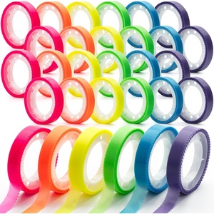 image:imageMr Pen Highlighter Tape Removable 24 Rolls 031 x 165 ft  6 Different Vibrant Colors Removable Highlighter Tape for Books Bible Strips Transparent