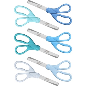 image:imageMr Pen Kids Scissors 6 Pack 5 Inch Pastel Macaroon Color Ages 4  Stainless Steel Blunt Tip amp Ergonomic Plastic Handle Right amp Left Handed Safety Scissors for Kids Ages 68Ocean Whisper