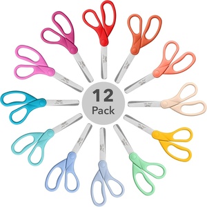 image:imageMr Pen Kids Scissors 6 Pack 5 Inch Pastel Macaroon Color Ages 4  Stainless Steel Blunt Tip amp Ergonomic Plastic Handle Right amp Left Handed Safety Scissors for Kids Ages 68Modern Shades