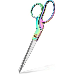 image:imageMr Pen Premium Tailor Scissors 8Inch  Heavy Duty Carbon Steel Sewing amp Fabric Scissors Tailor Shears UltraSharp for Smooth CuttingRainbow